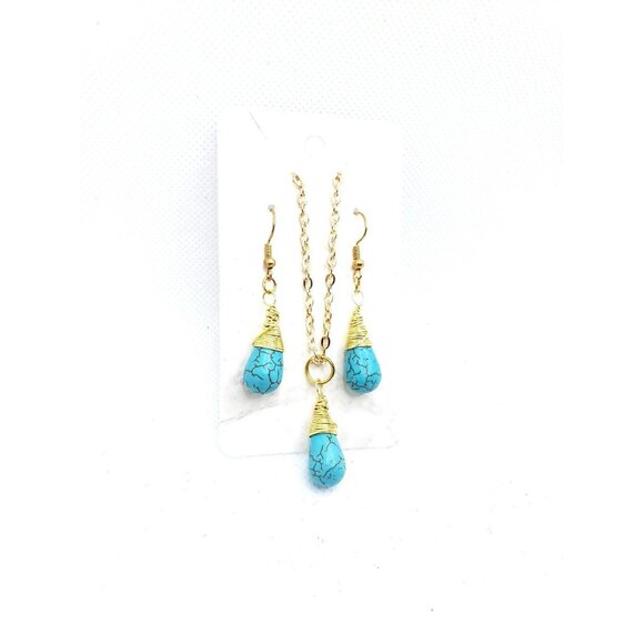 Turquoise Jewelry Set - Picture 8 of 12